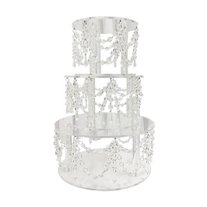 <span class=keywords><strong>2025</strong></span> Bánh Pha lê nóng đứng trong suốt trang trí đám cưới Acrylic bánh đứng thiết lập cho bánh trang trí đám cưới - Product Image 1
