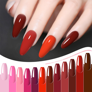 AILANUO 15ml 12 colores rojo brillante serie de esmalte de uñas de gel UV, múltiples colores para elegir, proveedor de gel de esmalte de uñas - Product Image 2