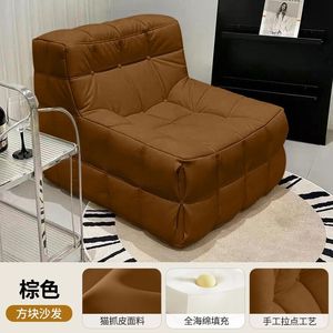 Sofá Modular Moderno Tipo Oruga para Sala <span class=keywords><strong>de</strong></span> Estar, Balcón o Dormitorio, Ideal para Descansar y Dormir - Product Image 5