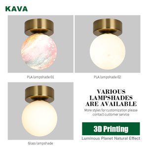 Lampada da parete a Led decorativa per la casa 3D luna soggiorno bagno lampada da parete 220V led da parete - Product Image 4