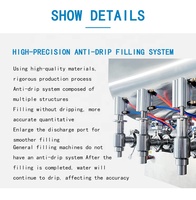 Machine de remplissage et d'emballage semi-automatique pneumatique pour bâtonnets de miel, sachets de sirop, pâtes et liquides