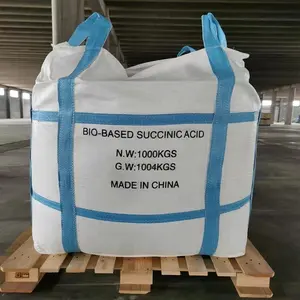 China supply 99.5% bio based succinic acid price CAS 110-15-6 succinic acid powder