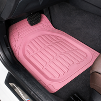 Tapis de sol de voiture universels en caoutchouc imperméables et découpables sur mesure pour voitures, SUV et camions, tapis de sol automobiles durables toutes saisons de luxe pour femmes