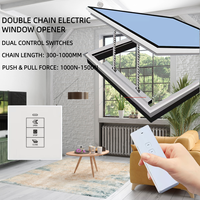 Nuevo Abreventanas Automático de Aleación de Aluminio con Sensor de Lluvia para Tragaluces, Techos y Cocinas