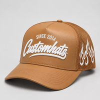Casquette de camionneur brodée en 3D, casquette de baseball ajustable en maille, casquette de papa, logo personnalisé pour la promotion de la marque