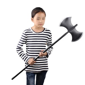 Double <b>Edged</b> Axe <b>Plastic</b> Toy Weapon For Children Party Props 8 To 13 Years Unisex - Product Image 1