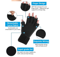 Gant de glace réglable pour l'arthrite, l'arthrite des doigts, les hommes et les femmes.