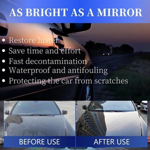 Agent de revêtement céramique nano 3-en-1 pour voiture, liquide de polissage, couches nano, couche hydrophobe cristalline, peinture de polissage pour voitures - Product Image 3