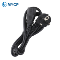 Prix usine européen Cordon d'alimentation personnalisé et 3 broches PLUG 4.8 Cordon d'alimentation de style européen Ordinateur, ordinateur portable, ric électrique