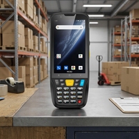 Terminal Portátil Chainway MC62 con Android 13, Escáner de Código de Barras 2D, NFC, PDA, Computadora Móvil con Teclado para Logística