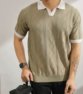 Possiamo personalizzare tutti i prodotti che stai cercando la POLO da <span class=keywords><strong>uomo</strong></span> di Design in bianco può essere personalizzata con vari pesi in tessuto - Product Image 6