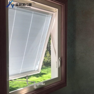 Volets en verre double vitrage trempé Low-E de haute qualité avec persiennes isolées pour usage hôtelier, design contemporain en alliage d'aluminium - Product Image 1