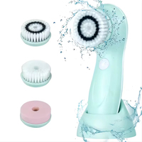 Brosse nettoyante électrique rechargeable pour le visage, élimination profonde des points noirs, brosse faciale rotative automatique pour la maison