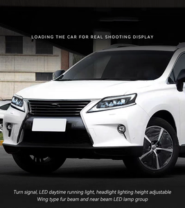 ไฟหน้า LED แบบสามเลนส์ สำหรับ Lexus RX330 RX350 ปี 2009-2015  แบบประกอบติดตั้งง่าย (Plug and Play) สำหรับรถยนต์ - Product Image 3