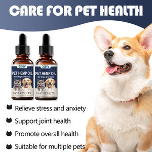 OEM/ODM 100% Hanföl-Extrakt Flüssige Tropfen für Hunde und Katzen Organische Tropfen Hanföl für Haustiere - Product Image 4