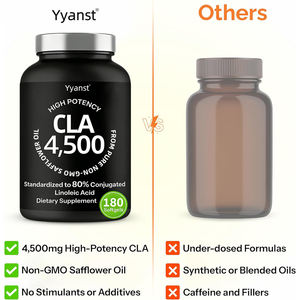 Cápsulas blandas de CLA de alta potencia OEM/ODM que apoyan el metabolismo natural de las grasas para adelgazar de forma natural, con porciones personalizadas. - Product Image 4