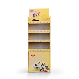 Rak <span class=keywords><strong>Display</strong></span> Lantai Kardus Permen Populer untuk Toko Ritel, Rak <span class=keywords><strong>Display</strong></span> Kertas Manis, Stand <span class=keywords><strong>Display</strong></span> Kardus Bergelombang untuk Permen - Product Image 6