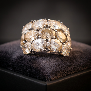 925 Silver ING, ashion iling, Hite CSililver - Product Image 3
