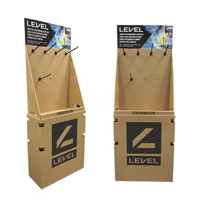 Biểu tượng tùy chỉnh in ấn các tông hiển thị sàn móc tái chế giấy các tông móc hiển thị đứng cho găng tay - Product Image 1