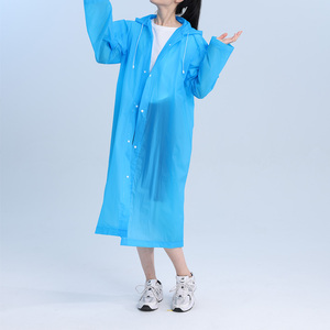 High Quality Outdoors PE <strong>Raincoat</strong> Disposable Waterproof Portable <strong>Light</strong> Durable Fashion Custom PE <strong>Raincoat</strong> - Product Image 1