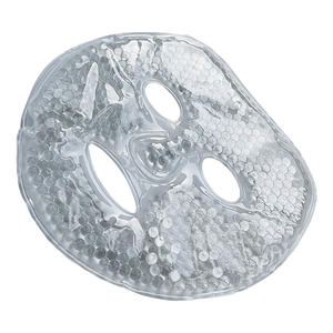 אספקת יופי ג 'ל קרח פנים מסכת לשימוש חוזר ג' ל מסכת פנים חמה קר לדחוס טיפוח עור ג 'ל מסכה - Product Image 2