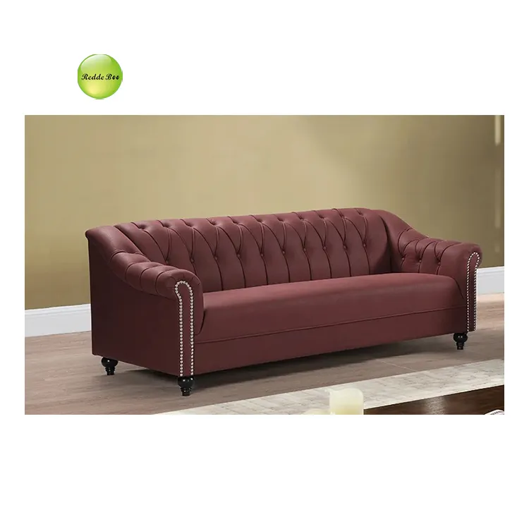 Chinesische Retro-Stil Massivholz möbel Drei sitzer Sofa Verwendung für Wohnung W8101