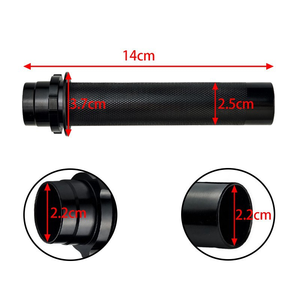 Nouvelle poignée de guidon en fibre de carbone pour moto, remplacement du tube d'accélérateur, moteur sans balais DC 72V 750W pour Light Bee X S pour vélo électrique - Product Image 6