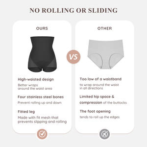 Waistdear - Faja Moldeadora de Cintura Alta con Control de Abdomen, Braguitas Moldeadoras, Levanta Glúteos, Ropa Interior Reductora - Product Image 2