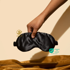 Masque pour les yeux 3D en soie de mûrier pure à 100 % <span class=keywords><strong>Yasha</strong></span> Silk, qualité 6A, avec logo personnalisé, coffret cadeau, confortable, élégant, pour la maison et les voyages, toutes saisons - Product Image 6