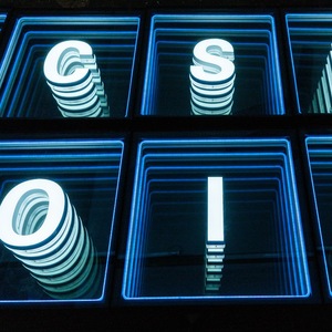 Supershow Party Event Fiestas Night Club RGB Luces de escenario Panel de vidrio 3D Infinity Mirror Led Dance Floor para boda - Product Image 5