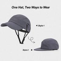 Gorra de Ciclismo con Logotipo Personalizado, con Cordón Guardable, Unisex, Ajustable, Transpirable, Protección Solar, Elegante, para Surf y Ciclismo