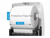 Distributeur automatique de papier toilette mural, à piles, écologique, étanche, à découpe automatique, pour rouleaux jumbo