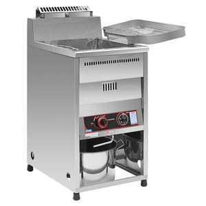 <span class=keywords><strong>Friteuse</strong></span> à gaz sur pied à 4 roues Yi Feng de haute qualité <span class=keywords><strong>avec</strong></span> <span class=keywords><strong>bac</strong></span> de récupération des graisses <span class=keywords><strong>amovible</strong></span> en acier inoxydable pour restaurant et restauration rapide - Product Image 3