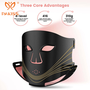Maschera per Terapia della Luce <span class=keywords><strong>LED</strong></span> PAKISS per Viso e Collo con Terapia a Luce Rossa e Infrarossa - Product Image 5