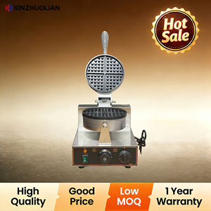 Macchina per Waffle a Prezzo di Fabbrica, Piastra Rotonda per Waffle, Macchina Commerciale per Waffle per Negozi di Snack - Product Image 5