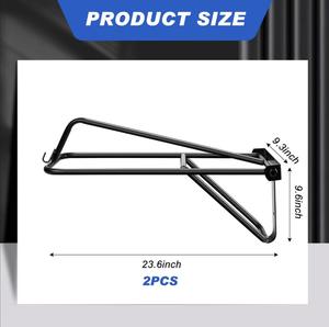 Support mural personnalisable pour selle, rangement pour selle, équipement équestre, support de rangement pliable pour équipement de cheval - Product Image 4