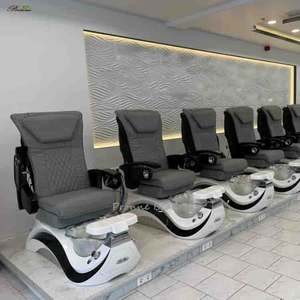 Özel yapılan güzellik salonu paslanmaz çelik kase ayak spa pedikür koltuğu/tezgah/istasyon/ekipman - Product Image 2