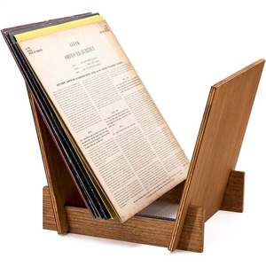 Wooden Document <b>Organizer</b> <b>File</b> Rack Coffee Brown Standing Type Desk <b>Organizer</b> For Office Use - Product Image 1