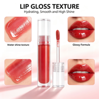 Gloss à lèvres liquide personnalisé avec logo, finition miroir, haute pigmentation, longue tenue, non collant, végétalien – Vente en gros à chaud