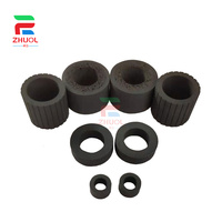 Kit Perakitan Roller Pengumpan Kertas B12B813571-0236 untuk Epson DS-510 DS-520 DS-560 DS510 DS520 DS560 Rubber Tire Assy
