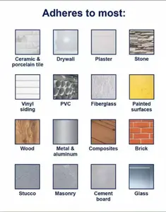Cam pencere duvarları çimento yapıştırıcı ve sızdırmazlık ürünü için 300ml asit 100% silikon dolgu maddesi toksik olmayan su geçirmez Mastic dolgu macunu