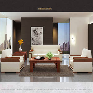 2026 नए वाणिज्यिक उच्च अंत कार्यालय फर्नीचर कार्यालय सम्मेलन वास्तविक चमड़े के पु चमड़े के कपड़े एकल सोफे का स्वागत करता है। - Product Image 3