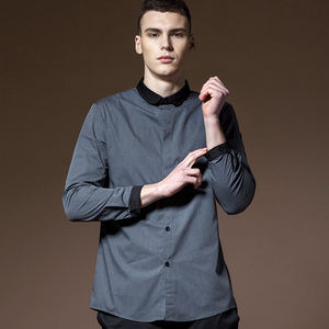 <span class=keywords><strong>Divisa</strong></span> da Cameriere per Uomo e Donna a Maniche Lunghe per Caffetteria, Ristorante, Bar e Catering - Product Image 2