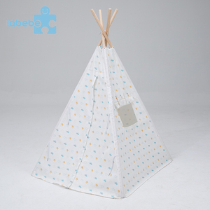 bas <span class=keywords><strong>prix</strong></span> bébé extérieur bois tissu enfants premium impression jouer enfants tente <span class=keywords><strong>tipi</strong></span> - Product Image 3