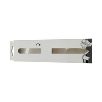 Boîtes d'emballage de stylo en carton blanc Boîte en carton pliante pour accessoire de téléphone avec fenêtre en plastique transparente