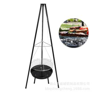 Niu Erpa Outdoor <b>Tripod</b> <b>BBQ</b> Grill 70x70x160cm Hanging Grill Camping Grill Portable Detachable - Product Image 3
