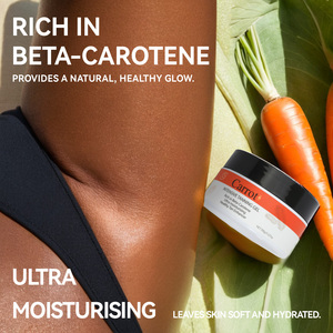 Gel Bronzant Bio aux Herbes avec Extrait de Carotte, <span class=keywords><strong>Huile</strong></span> de Coco et Vitamine C – Hydratant Corporel à Absorption Rapide - Product Image 3