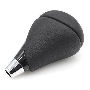 Pomo de palanca de cambios automático de cuero negro ergonómico para Toyota Lexus - Product Image 1