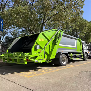 Camión <span class=keywords><strong>de</strong></span> Recolección <span class=keywords><strong>de</strong></span> <span class=keywords><strong>Basura</strong></span> Doméstica Dongfeng <span class=keywords><strong>de</strong></span> 10 CBM con <span class=keywords><strong>Compactador</strong></span> <span class=keywords><strong>de</strong></span> Compresión, Tracción 4x2 y Barril Colgante - Product Image 2