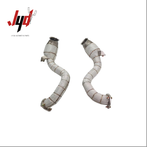 Lance thép không gỉ với miễn phí dòng chảy downpipe cho Aston Martin DB11 thuận lợi <span class=keywords><strong>DBs</strong></span> V12 5.2t 2017 2024 xả downpipe tiêu đề - Product Image 6